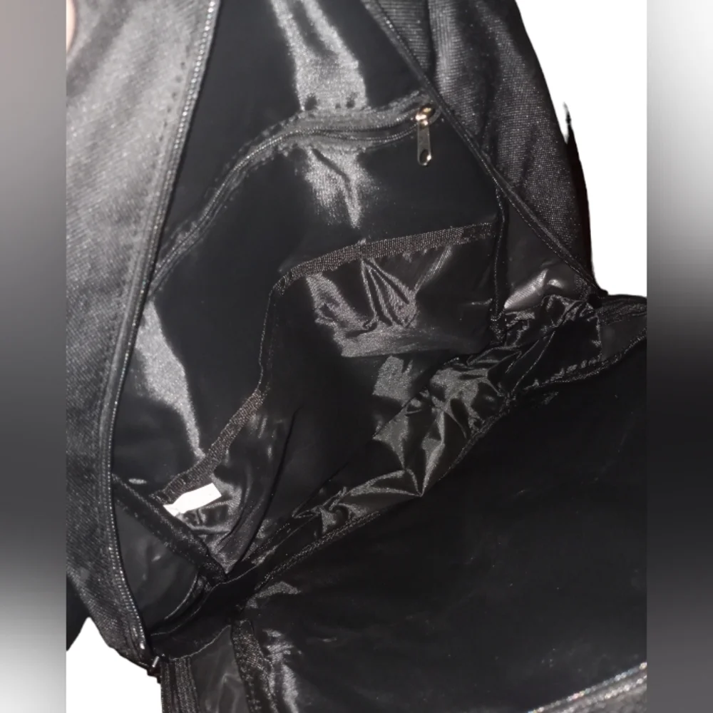 Stitch paint splatter backpack